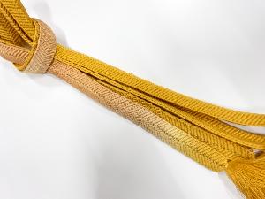 正絹　手組帯締め